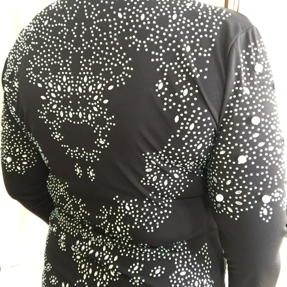 Pearl & Embellished Body Suit 2X - Picture 8 of 16